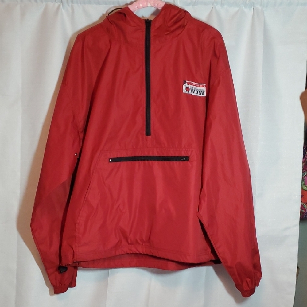 Disney Red Windbreaker Jacket